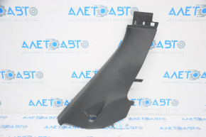 Rear pillar trim left lower Porsche Cayenne 958 11-14 black, broken fastener
