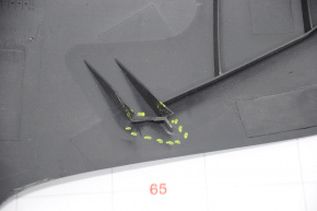 Rear pillar trim right lower Porsche Cayenne 958 11-14 black, broken fastener