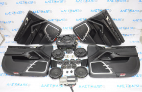 Porsche Cayenne 958 11-15 Burmester acoustics kit with door cards