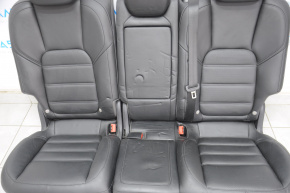 Complete set of seats Porsche Cayenne 958 11-14 with airbag, turbo 18 positions, dented leather