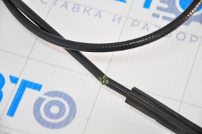 Rear hood release cable Porsche Cayenne 958 11-15 braid cracked, plastic broken