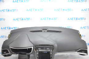Torpedo front panel without AIRBAG Ford Fusion mk5 13-20 black, pokes