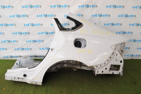 Quarter wing rear left Ford Fusion mk5 13-20 white, pokes, painted