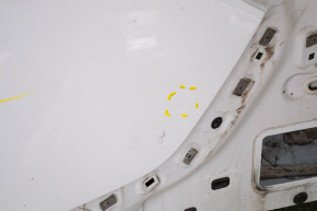 Quarter wing rear left Ford Fusion mk5 13-20 white, pokes, painted