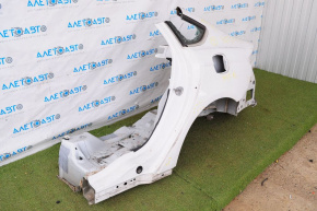 Quarter wing rear left Ford Fusion mk5 13-20 white, pokes, painted