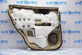 Door trim card rear right Nissan Pathfinder 13-19 leather beige, for dry cleaning, scratches