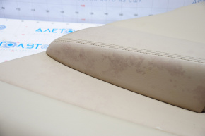 Door trim card rear right Nissan Pathfinder 13-19 leather beige, for dry cleaning, scratches