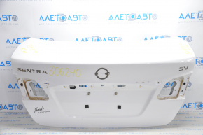 Nissan Sentra 13-19 trunk lid for camera, without spoiler white QM1