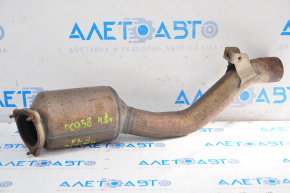 Intake pipe with catalytic converter left second Porsche Cayenne 958 11-17 4.8 Turbo