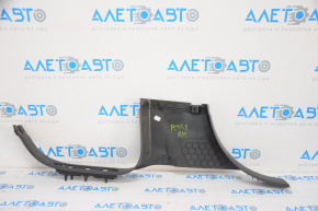 Rear right door sill trim Porsche Cayenne 958 11-14 black