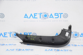 Trunk door trim right Porsche Cayenne 958 11-14 black