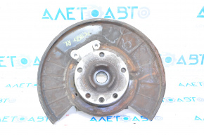 Trunnion with hub rear left Porsche Cayenne 958 11-17 with casing