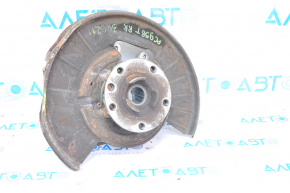 Trunnion with hub rear right Porsche Cayenne 958 11-17 with casing, dented casing