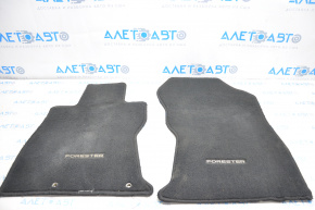 Set of floor mats for Subaru Forester 19-24 SK cloth black