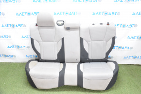 Rear row of seats 2 row Subaru Forester 19-24 SK black with gray, no headrest