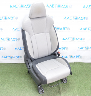 Passenger seat Subaru Forester 19-21 SK without airbag, mechanical, black with gray, scratch