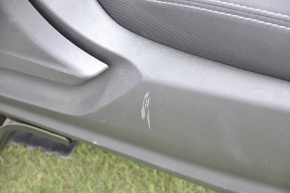 Passenger seat Subaru Forester 19-21 SK without airbag, mechanical, black with gray, scratch