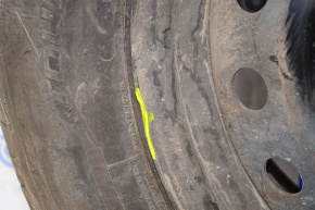 Wheel disk R17 Subaru Forester 19-24 SK iron, dented
