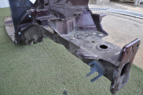 Front quarter left VW Passat b7 12-15 USA red, with central pillar