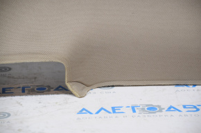 Headlining Honda Accord 13-15 beige under the sunroof, creased at the edge. for dry cleaning