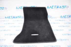 Front right interior mat Mercedes CLA 14-19 cloth black, scratch emblem