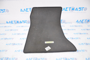 Front right interior mat Mercedes CLA 14-19 cloth black, scratch emblem