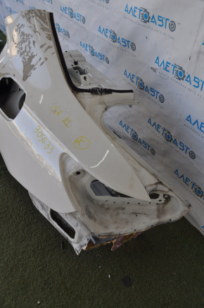 Quarter wing rear left Mercedes CLA 14-19 white, butt