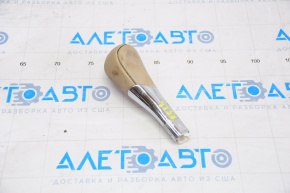 Gear knob Nissan Pathfinder 13-16 beige, scratches