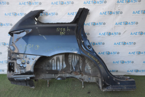 Quarter wing rear right Nissan Pathfinder 13-20 blue, dent, bumps