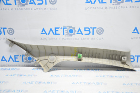 Front pillar trim upper left Nissan Sentra 13-17 gray, under speaker