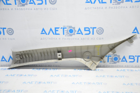 Front pillar trim upper right Nissan Sentra 13-17 gray, under speaker