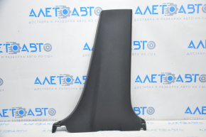 Center pillar trim lower right Nissan Sentra 13-19 black, scratch