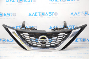 Radiator grill with badge Nissan Sentra 16-19 rest, sand
