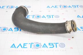 Turbo pipe to intercooler left Porsche Cayenne 958 11-17 4.8 Turbo rubber