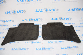 Set of floor mats for Porsche Cayenne 958 11-15 cloth black
