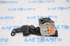 Seat belt rear left Porsche Cayenne 958 11-14 black, shot