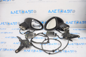 Set of mirrors with BSM Porsche Cayenne 11-17 mirrors + sensors, broken sensor bracket