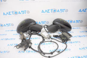 Set of mirrors with BSM Porsche Cayenne 11-17 mirrors + sensors, broken sensor bracket