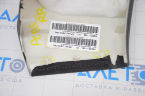 Set of pillar trims Alcantara Porsche Cayenne 958 11-14 black with visors, cracks