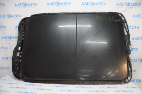 Sunroof assembly Porsche Cayenne 958 11-14 panorama, black curtain