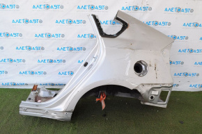 Quarter wing rear left Toyota Prius 30 10-12 silver, dented