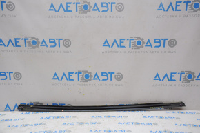 Molding door-glass central rear right Ford Fiesta 11-19 matte