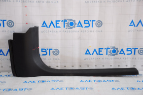 Door sill trim, front, right, Infiniti QX30 17-19, black, worn, paint