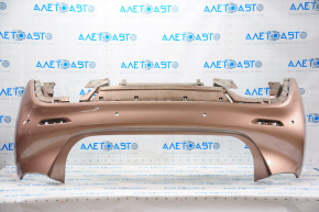 Bare rear bumper Infiniti QX30 17-19 beige, for parking sensors