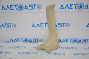 Trunk opening trim left Lexus RX350 RX450h 10-15 beige, scratch