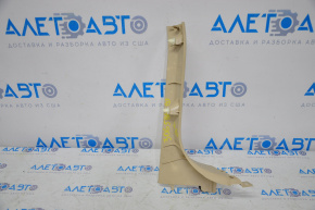 Trunk opening trim left Lexus RX350 RX450h 10-15 beige, scratch