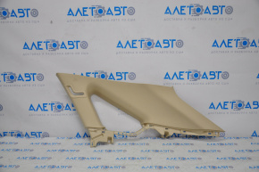 Upper right arch trim Lexus RX350 RX450h 10-15 beige, scratches, plastic turned white