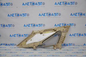 Upper right arch trim Lexus RX350 RX450h 10-15 beige, scratches, plastic turned white