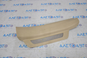 Door sill trim rear right Lexus RX350 RX450h 10-15 beige, rubbed, dented chrome