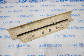 Door sill trim front right Lexus RX350 RX450h 10-15 beige, rubbed, dented chrome